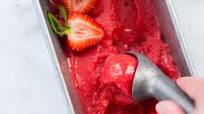 Strawberry Sorbet Strawberry Sorbet