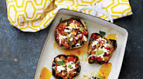 Spicy Sausage and Portobello ‘Pizzas' Spicy Sausage and Portobello ‘Pizzas'