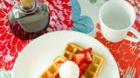 Cream Cheese Waffles Cream Cheese Waffles