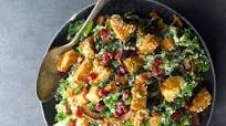 Vegan Kale Caesar Salad With Mushroom Vegan Kale Caesar Salad With Mushroom