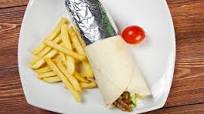 Mission Burrito with Chicken and Mexican Rice Mission Burrito with Chicken and Mexican Rice