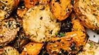 Garlic Herb Roasted Potatoes and Carrots Garlic Herb Roasted Potatoes and Carrots