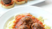 Meatloaf Meatballs and Pasta Meatloaf Meatballs and Pasta
