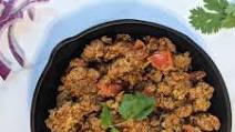 Turkey Keema with Bell Peppers Turkey Keema with Bell Peppers