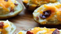 Loaded Twice Baked Potatoes Loaded Twice Baked Potatoes