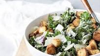 Low-Carb Kale Caesar Salad Low-Carb Kale Caesar Salad