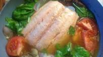 Salmon Sinigang: Tamarind Stew with Vegetables Salmon Sinigang: Tamarind Stew with Vegetables