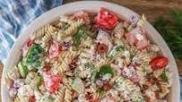 Creamy Greek Pasta Salad Creamy Greek Pasta Salad