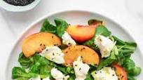 Peach caprese salad Peach caprese salad