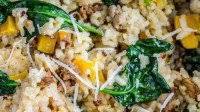 Slow Cooker Risotto with Butternut Squash and Sausage Slow Cooker Risotto with Butternut Squash and Sausage