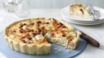 Smoked salmon and potato quiche Smoked salmon and potato quiche