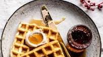 Crispy Belgian Waffles. Crispy Belgian Waffles.