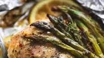 Lemon Chicken & Asparagus Foil Packs Lemon Chicken & Asparagus Foil Packs