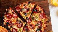 Extra-Crispy Bar-Style Tortilla Pizza Supreme Recipe Extra-Crispy Bar-Style Tortilla Pizza Supreme Recipe