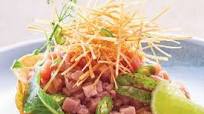 Tostada de atún Tostada de atún