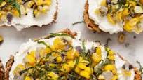 Corn and Ricotta Bruschetta Corn and Ricotta Bruschetta