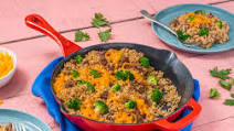 One-Pot Beef and Rice Skillet One-Pot Beef and Rice Skillet