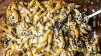 Baked Penne Pasta with Spinach and Feta Baked Penne Pasta with Spinach and Feta