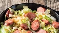 Fried Cabbage and Kielbasa Skillet Fried Cabbage and Kielbasa Skillet