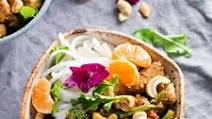 Spicy Thai Cashew Chicken Noodles Spicy Thai Cashew Chicken Noodles