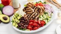 Greek Chicken Salad with Tzatziki Dressing Greek Chicken Salad with Tzatziki Dressing