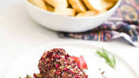 Goat Cheese Log with Rose and Sumac Goat Cheese Log with Rose and Sumac