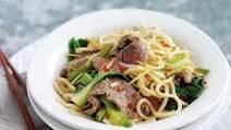 Sizzling Beef with Pak Choi Noodles Sizzling Beef with Pak Choi Noodles