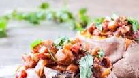 Stuffed Sweet Potatoes With Chana Masala Stuffed Sweet Potatoes With Chana Masala