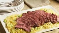 Grilled Sirloin Steak with Spaghetti Squash and Edamame Grilled Sirloin Steak with Spaghetti Squash and Edamame