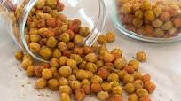 Garbanzos tostados al horno Garbanzos tostados al horno