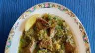 Traditional Lamb Fricassée with Avgolemono Sauce Traditional Lamb Fricassée with Avgolemono Sauce