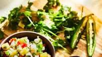 Salsa Bandera with Jicama and Pineapple Salsa Bandera with Jicama and Pineapple