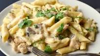 Chicken Pasta with White Sauce Chicken Pasta with White Sauce