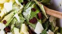Avocado Bacon Parmesan Salad with Tangy Avocado Dressing Avocado Bacon Parmesan Salad with Tangy Avocado Dressing