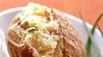 Scallion and Bacon Twice-Baked Potatoes Scallion and Bacon Twice-Baked Potatoes