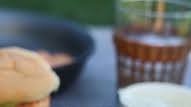 Cobb Salad Salmon Burgers with Blue Cheese Mayo Cobb Salad Salmon Burgers with Blue Cheese Mayo