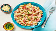 Chicken Sausage & Bell Pepper Gnocchi with Parmesan Cream Sauce Chicken Sausage & Bell Pepper Gnocchi with Parmesan Cream Sauce