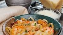 Shrimp Fettuccine For One Shrimp Fettuccine For One