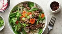 Thai Ground Beef Laab Bowl Thai Ground Beef Laab Bowl