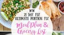 Meal Plan & Grocery List {Week of 4/20/20} | 21 Day Fix Meal Plan | WW Meal Plan Meal Plan & Grocery List {Week of 4/20/20} | 21 Day Fix Meal Plan | WW Meal Plan