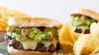 Guacamole Cilantro Lime Cheeseburger Guacamole Cilantro Lime Cheeseburger