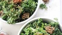 Vegan Spicy Kale Caesar Salad Recipe Vegan Spicy Kale Caesar Salad Recipe