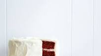 Naturally-Dyed Red Velvet Cake with Beets and Cream Cheese Frosting Naturally-Dyed Red Velvet Cake with Beets and Cream Cheese Frosting