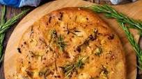 Garlic and Rosemary Focaccia Garlic and Rosemary Focaccia