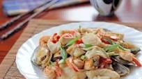 Mixed Seafood in Oyster Sauce Mixed Seafood in Oyster Sauce