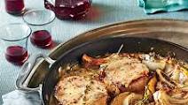 Skillet Pork Chops with Apples and Onions Skillet Pork Chops with Apples and Onions