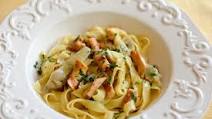 Tagliatelle carciofi e funghi Tagliatelle carciofi e funghi