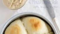 Small Batch Dinner Rolls (45 minutes) + Maple Butter Small Batch Dinner Rolls (45 minutes) + Maple Butter
