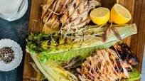 Grilled Romaine Hearts Chicken Caesar Salad Grilled Romaine Hearts Chicken Caesar Salad