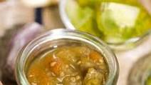 Green tomato chutney Green tomato chutney